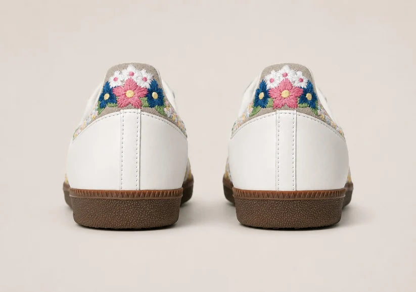 Samba Og Satin 'Floral Cloud Clear Granite'