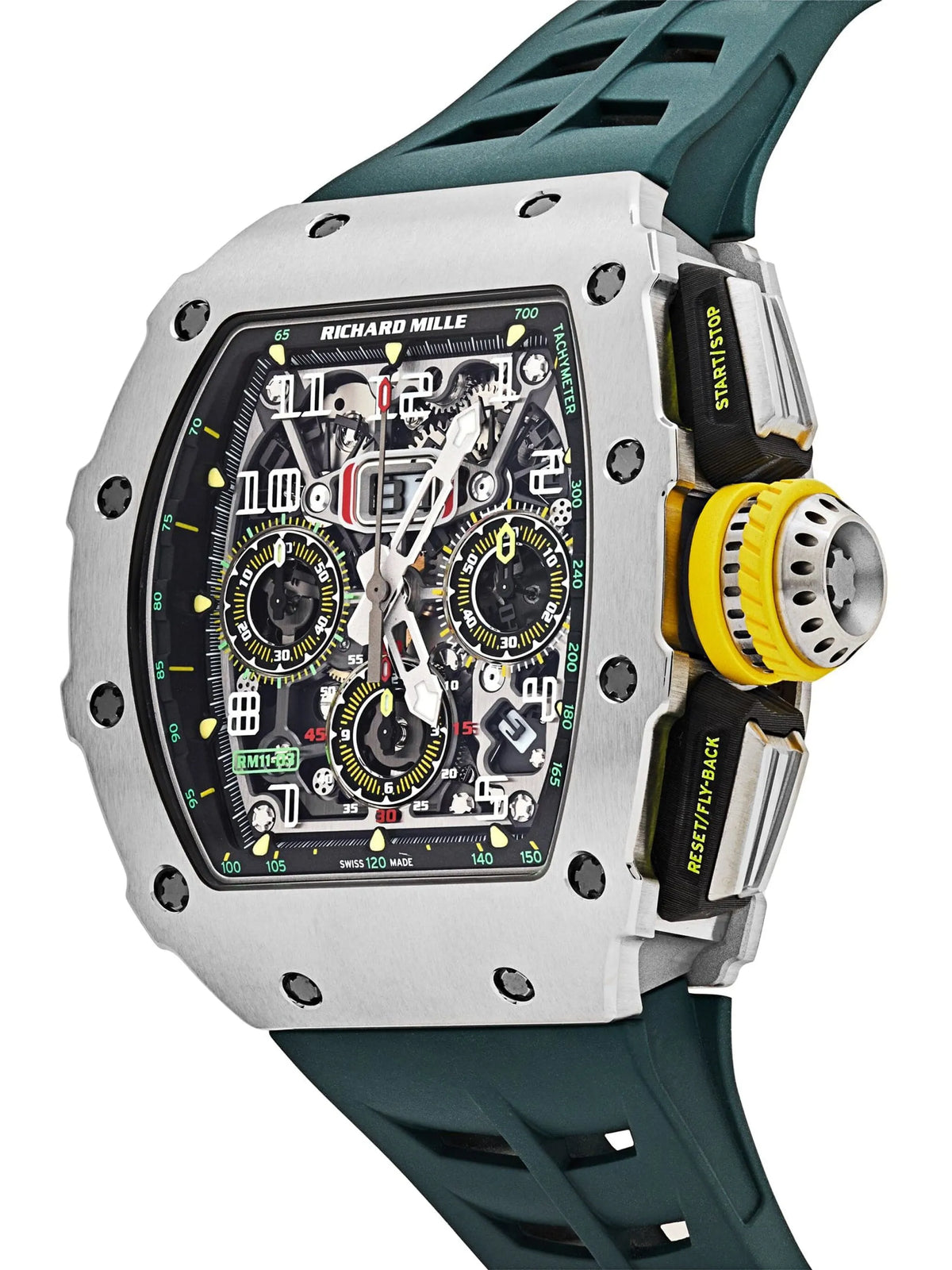 Richard Mille montre chronographe pre-owned Automatic Flyback 49 mm (2019)