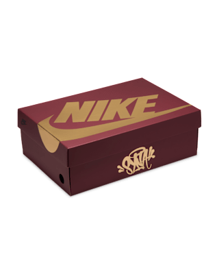 Dark Beetroot and Red Oxide - Air Force 1 '07 x Syna